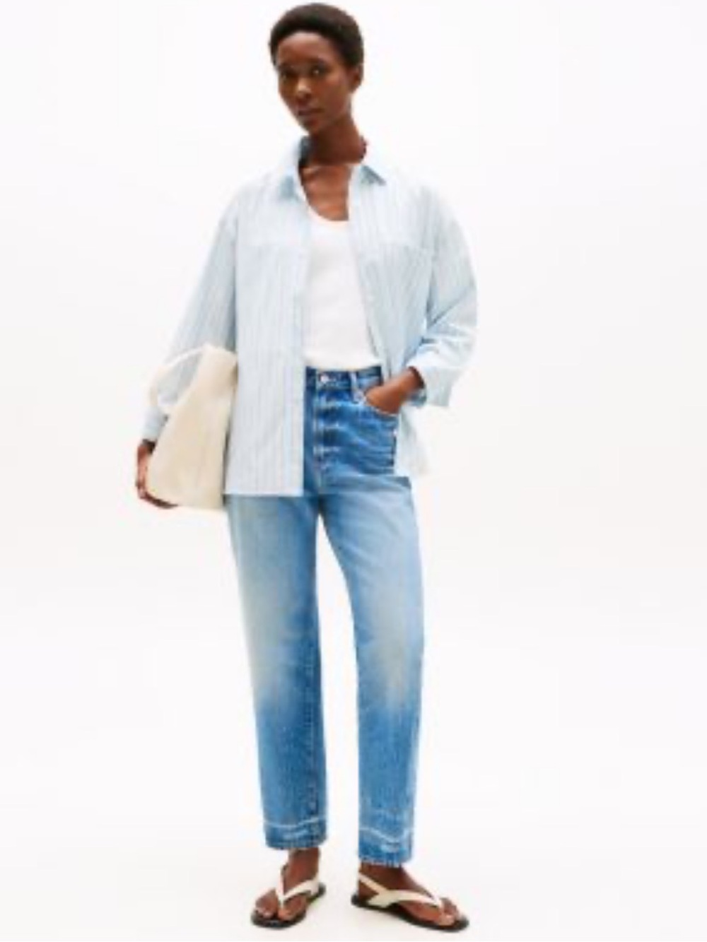 Tommy Hilfiger Light Wash Straight-Leg Women’s Jeans